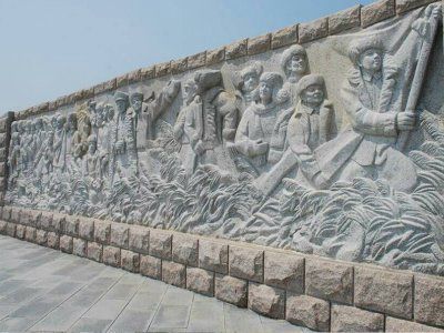战争浮雕文化墙